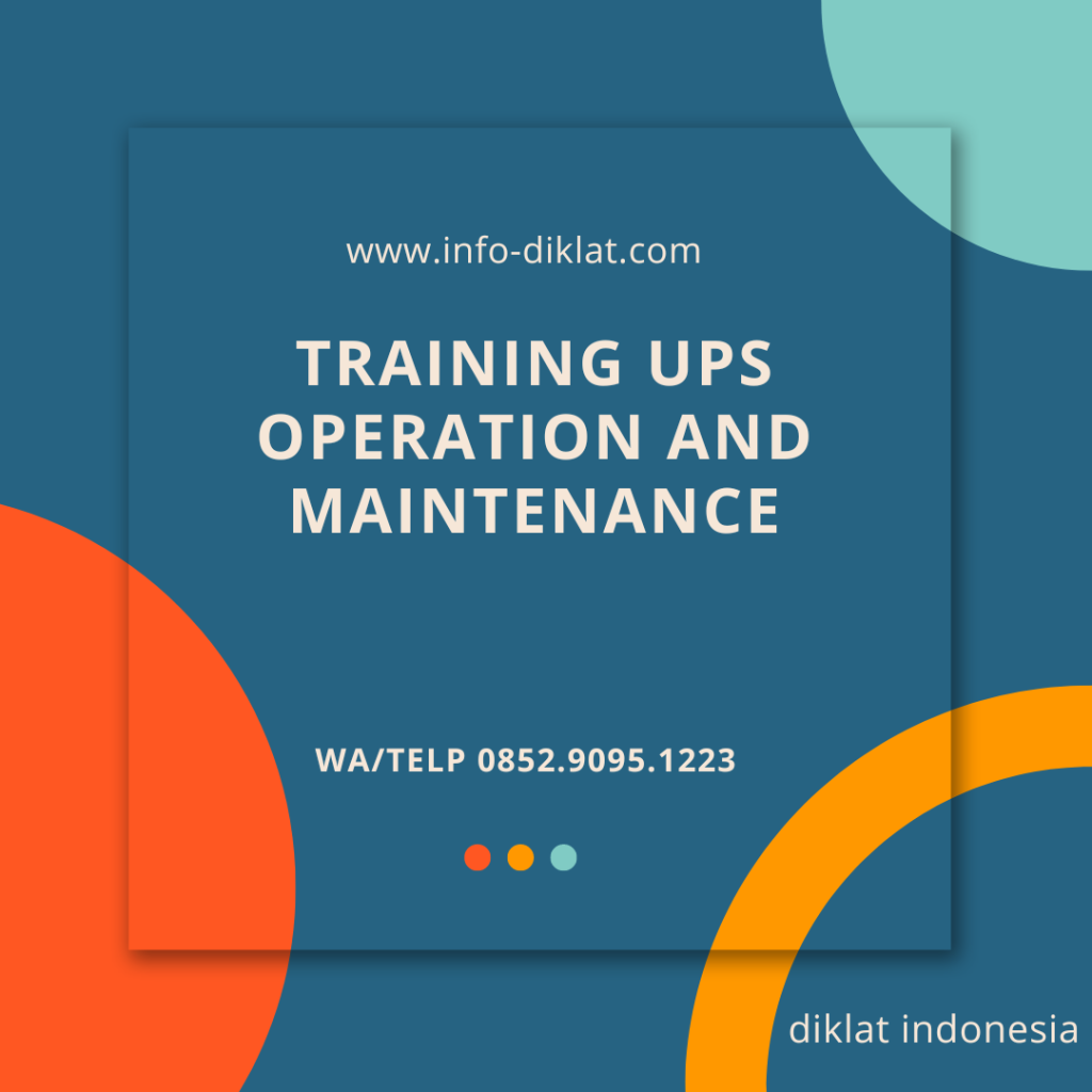 Training Ups Operation And Maintenance
