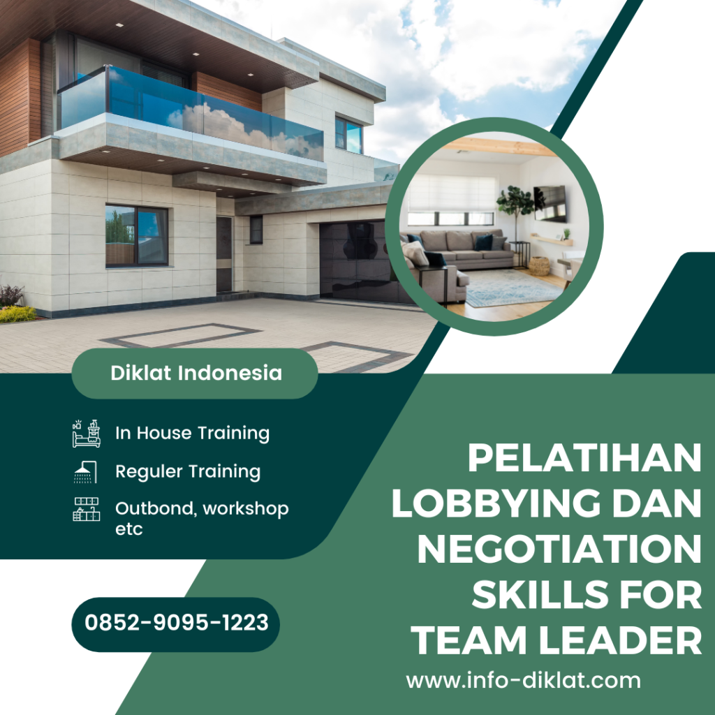 Pelatihan Lobbying Dan Negotiation Skills For Team Leader