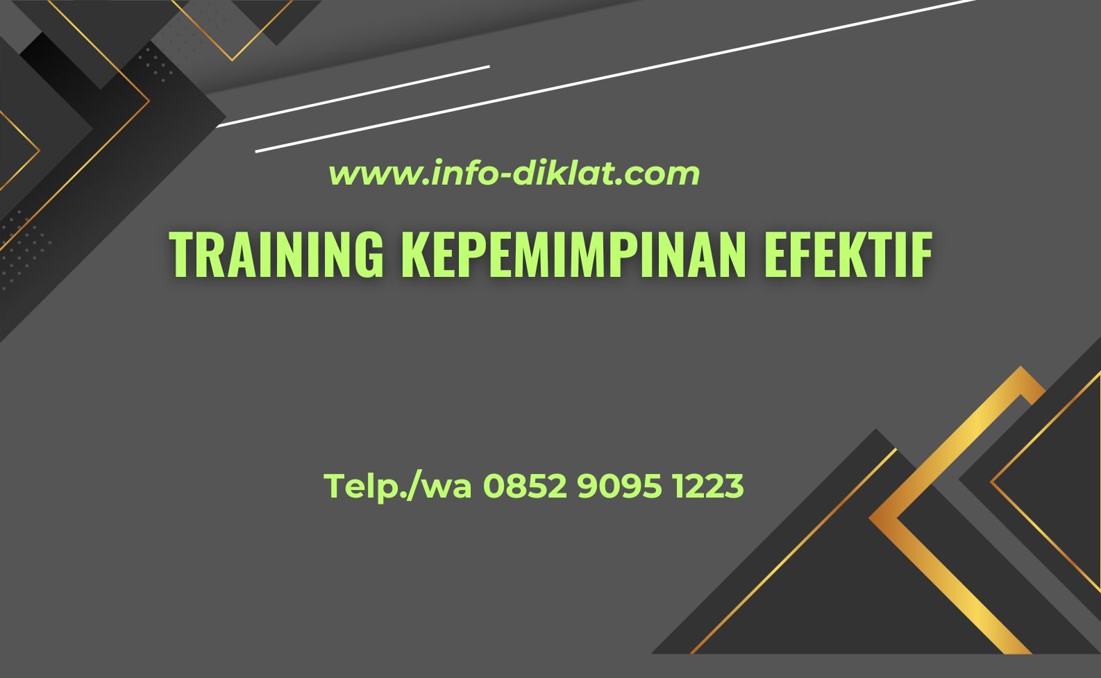 Training Kepemimpinan Efektif