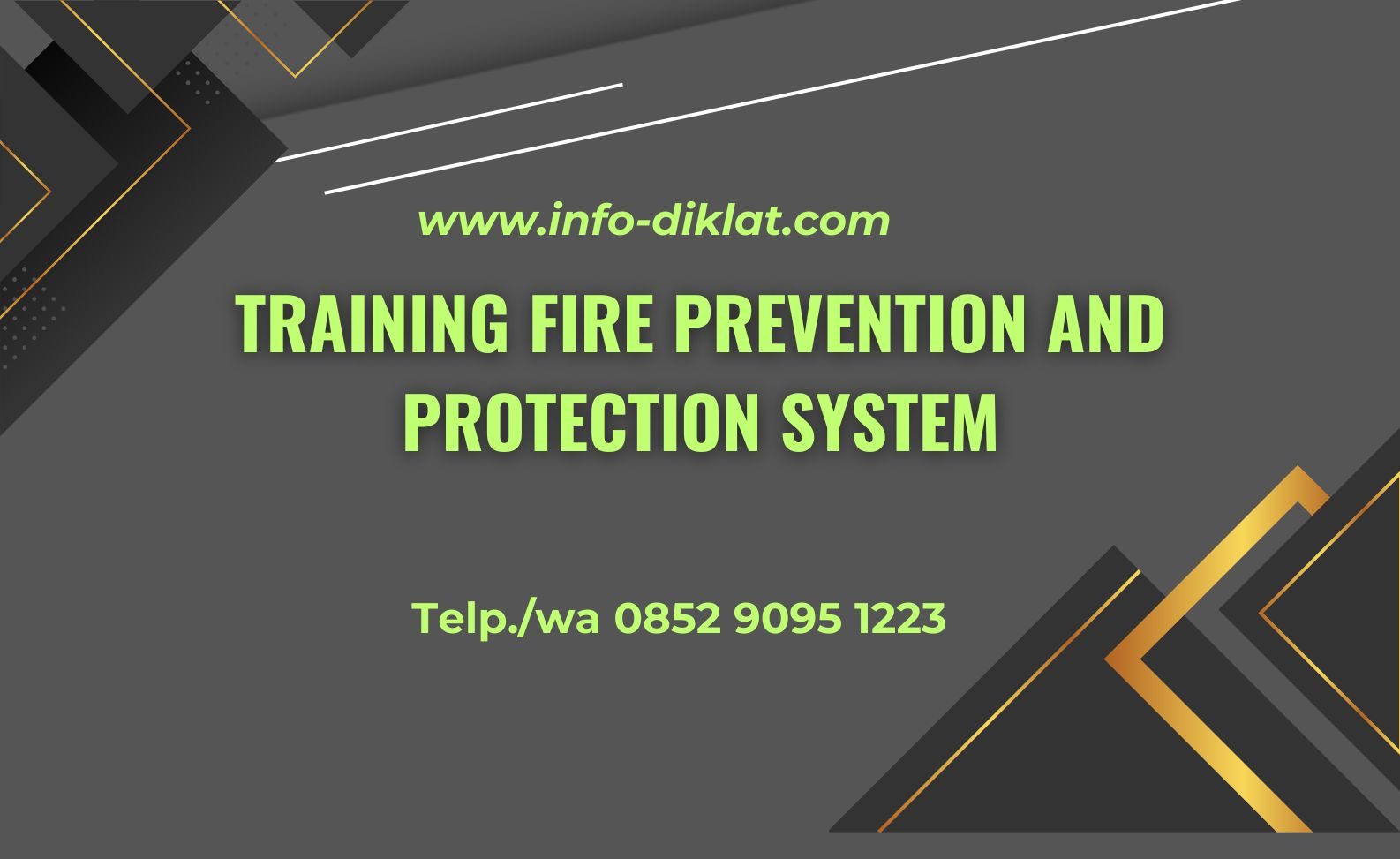 Training Fire Prevention And Protection System