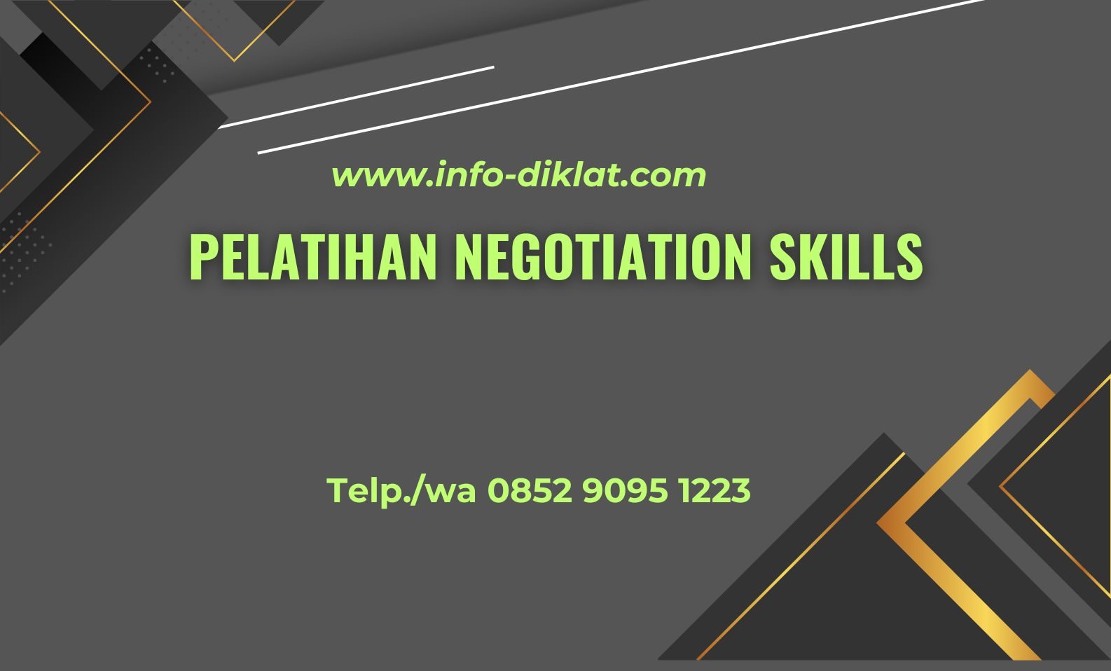 Pelatihan Negotiation Skills