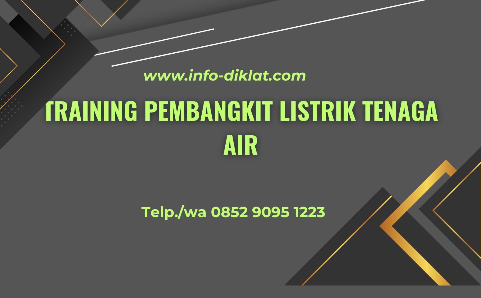 Training Pembangkit Listrik Tenaga Air