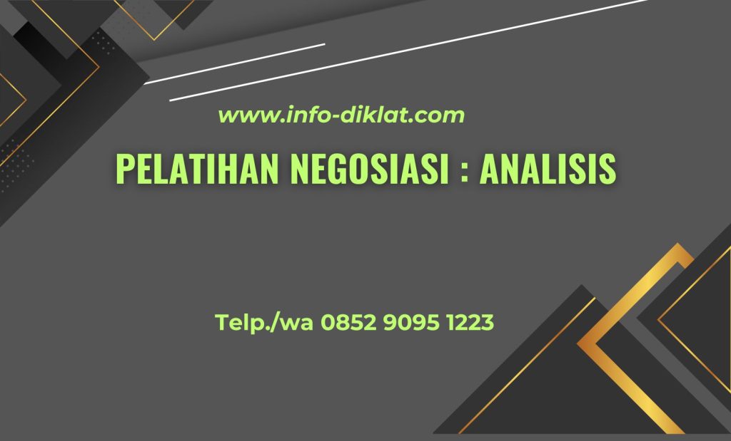 Pelatihan Negosiasi : Analisis