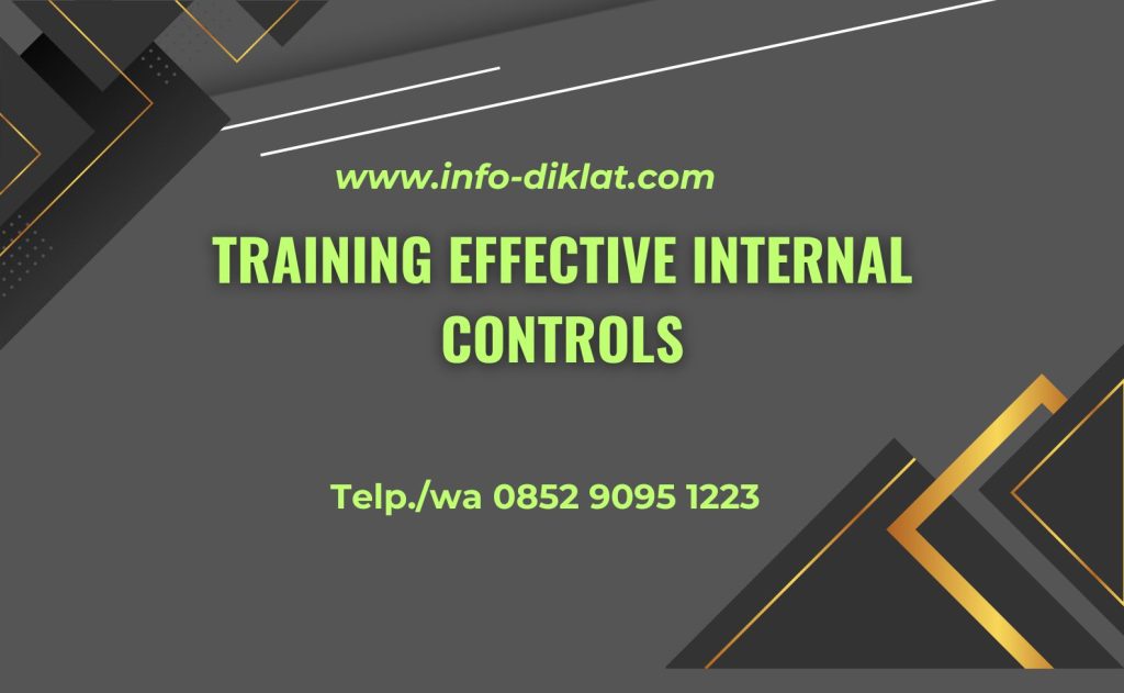Training Effective Internal Controls