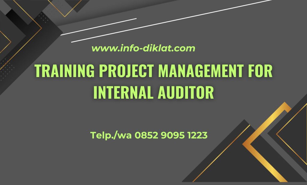Training Project Management for Internal Auditor