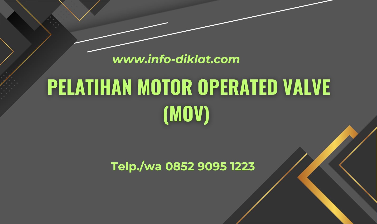 Pelatihan Motor Operated Valve (MOV) 
