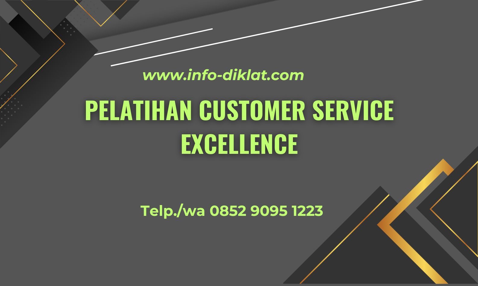 pelatihan customer service excellence