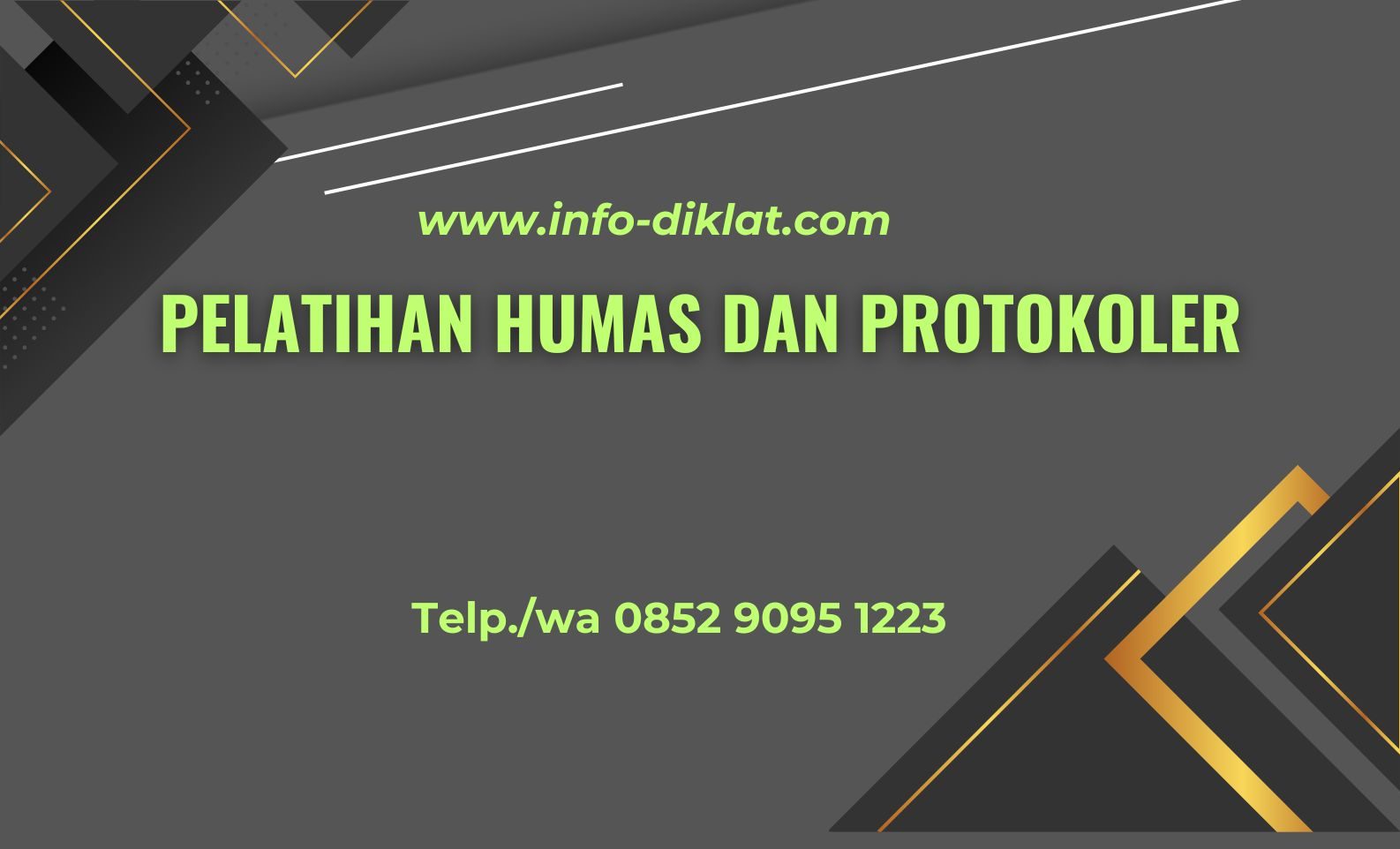 pelatihan humas dan protokoler