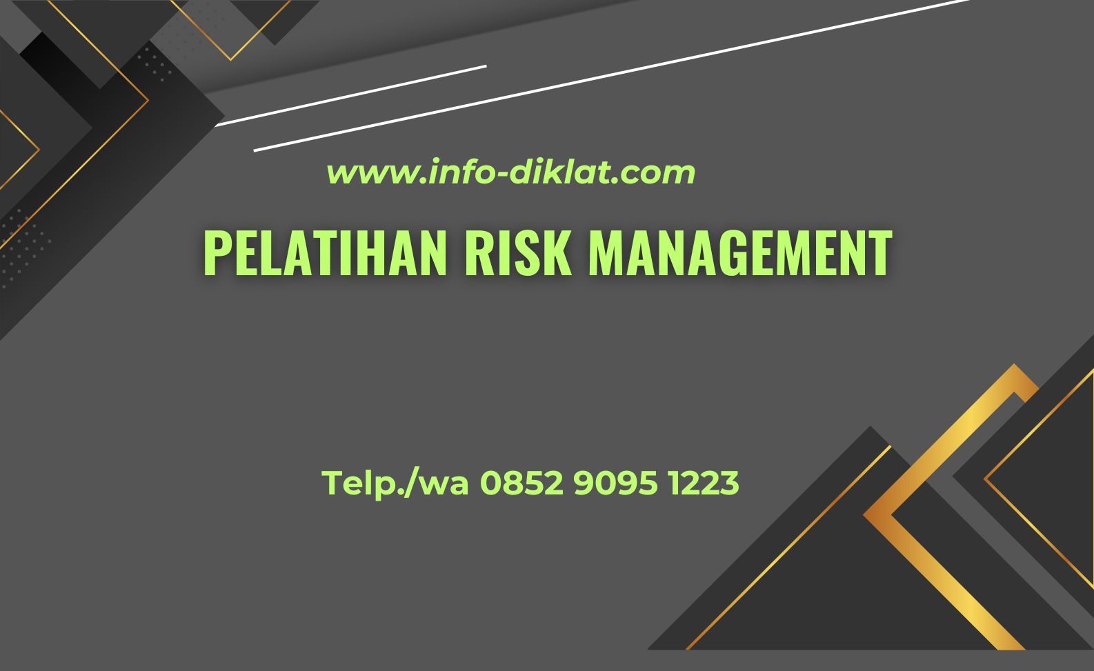 pelatihan risk management