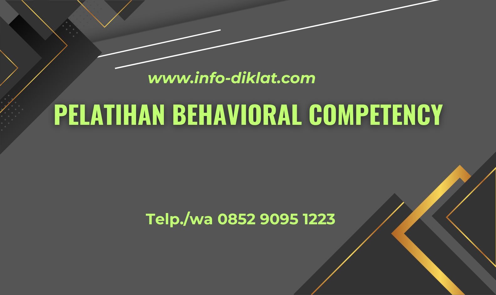 Pelatihan Behavioral Competency